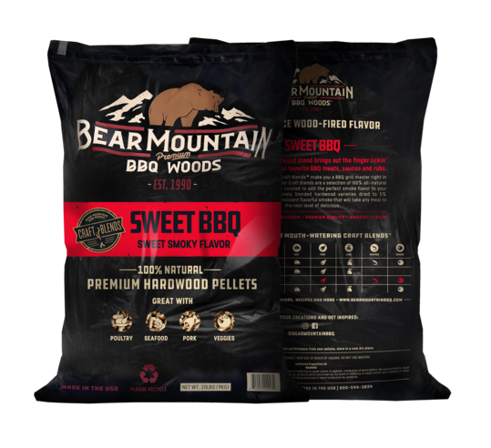 Bear Mountain BBQ Bear Mountain pelety - Sweet
