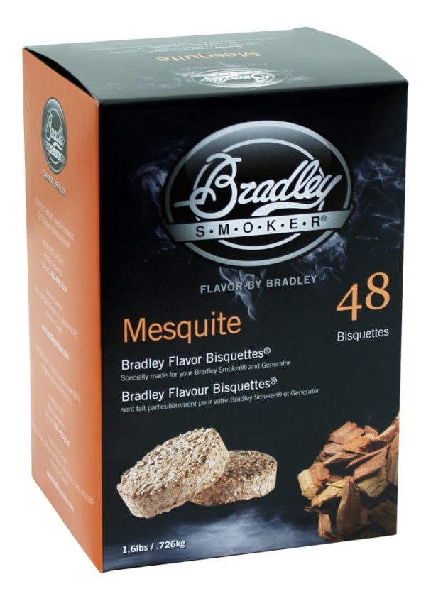 Bradley Smoker Udící briketky Mesquite - 48ks