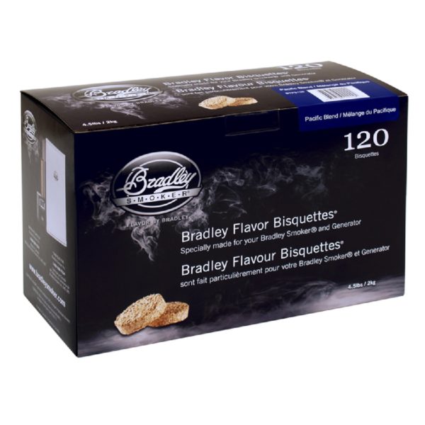 Bradley Smoker Udící briketky Pacific Blend - 120ks
