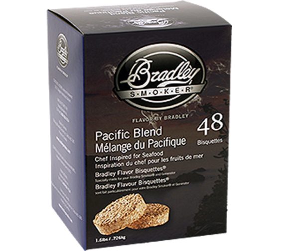 Bradley Smoker Udící briketky Pacific Blend - 48ks