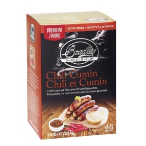 Bradley Smoker Udící briketky Premium Chili Cumin - 48ks