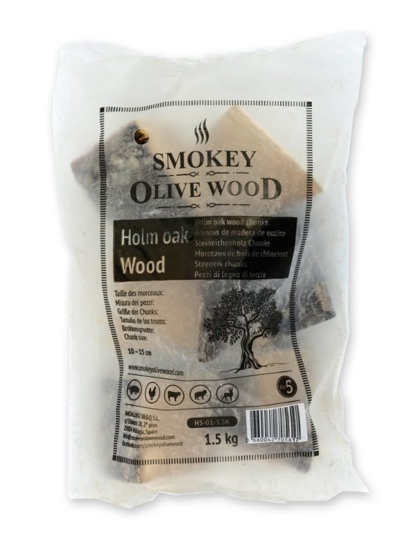 Smokey Olive Wood Špalíky k zauzování ze dřeva dubu cesmínového Hmotnost: 1