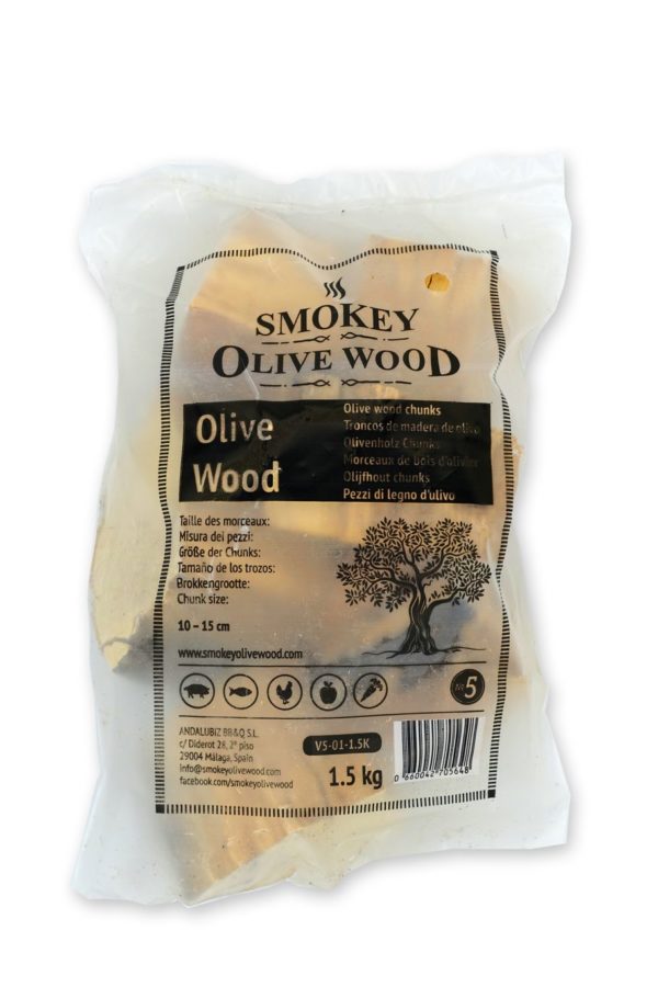 Smokey Olive Wood Špalíky k zauzování ze dřeva olivovníku Hmotnost: 1