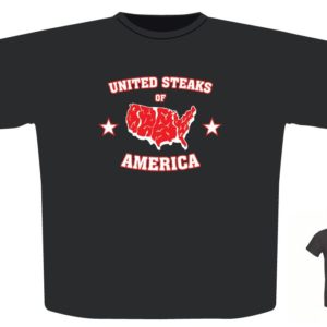 Triko s motivem "United Steaks of America" Velikost: XXL