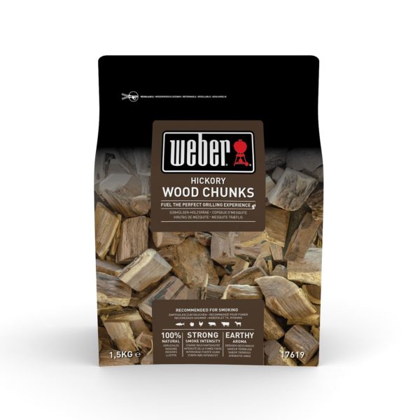Weber dřevěné špalíky k uzení - HICKORY