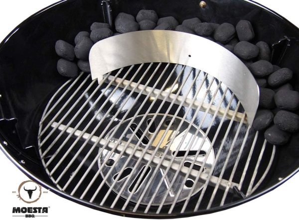 Moesta BBQ Límec pro polohování paliva v kotlovém grilu