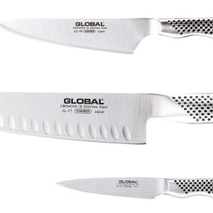 Sada 3 japonských kuchyňských nožů Global