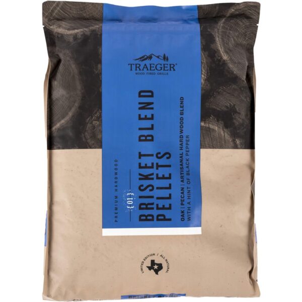 Dřevěné BBQ pelety Traeger - BRISKET Blend