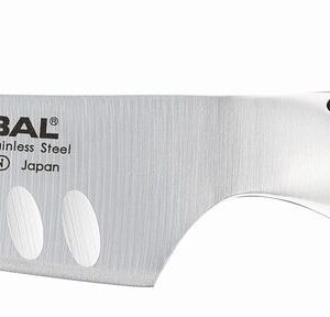 Japonský kuchyňský nůž s prolisy Global GS-92