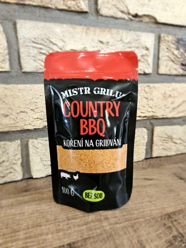Grilovací koření Mistr grilu Country BBQ BEZ SOLI