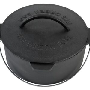 Litinový hrnec Big Green Egg s poklicí