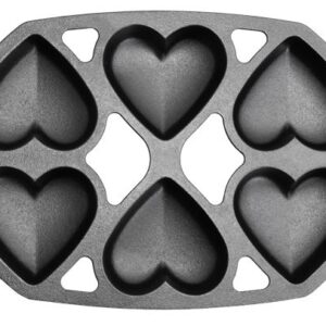 Litinová forma Lodge na pečení - malá srdce