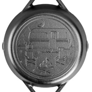 Litinová pánev Lodge 26 cm se dvěma madly - Wanderlust