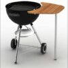 Postranní bambusová polička ke kotlovému grilu Weber - Image 2