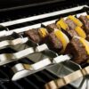 Steven Raichlen Best of Barbecue Nerezová sada na kebab se 6 plochými špízy - Image 3