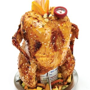 Stojan na grilování kuřete Broil King s teploměrem