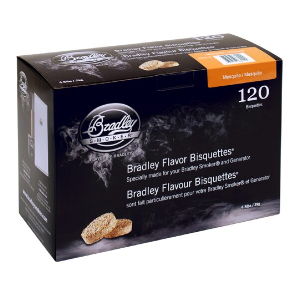 Bradley Smoker Udící briketky Mesquite - 120ks