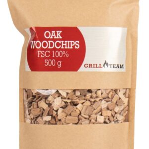 GrillTeam Dřevěné lupínky dub