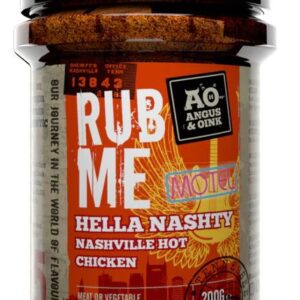Grilovací koření Angus & Oink Hella Nashty - Nashville HOT Chicken 200 g