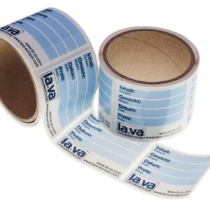 la.va Lava samolepicí etikety na vakuovací sáčky