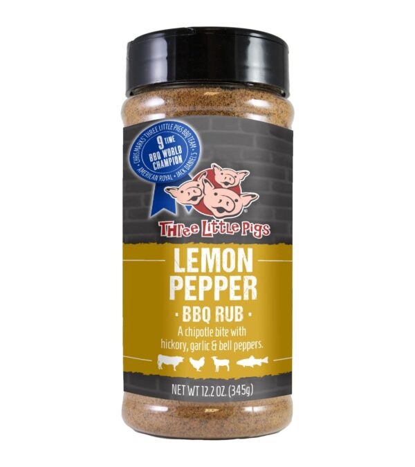 BBQ koření Three Little Pigs Lemon Pepper