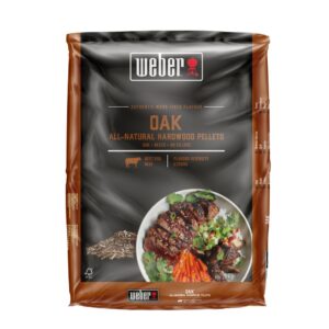 Weber dřevěné přírodní pelety DUB