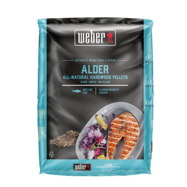 Weber dřevěné přírodní pelety OLŠE