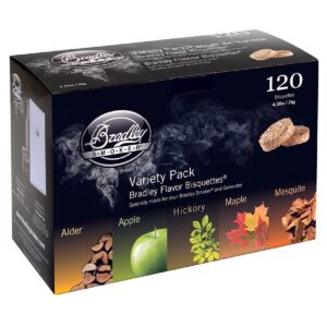 Bradley Smoker Udící briketky Variety (5 druhů) - 120ks