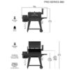 Peletový gril Pit Boss Pro Series 850 Wifi - Obrázek 2