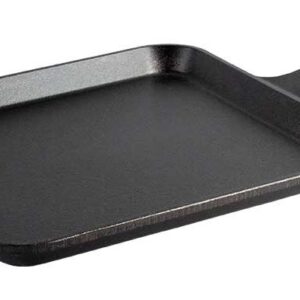Čtvercová nízká litinová pánev Lodge