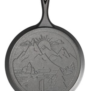 Litinová pánev na palačinky Lodge 26 cm - Wanderlust