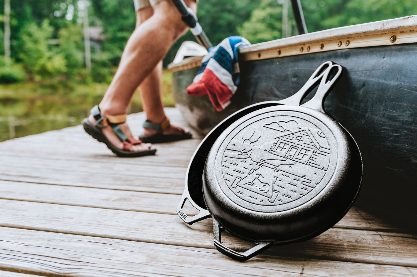 Litinové Combo Lodge 26 cm - Wanderlust - Obrázek 2