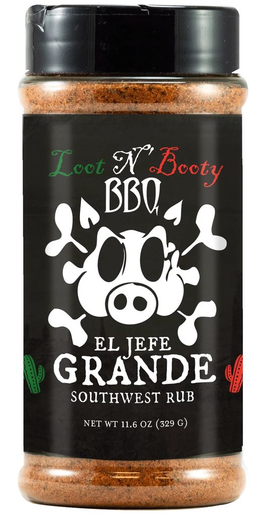 BBQ koření Loot N' Booty BBQ El Jefe Grnde Southwest Rub