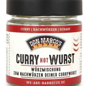 Don Marco´s BBQ Kořenící směs Don Marco´s Curry Wurst HOT