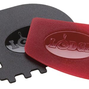 Sada 2 ks škrabek na litinové tály Lodge