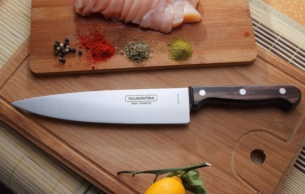 Tramontina Churrasco Sada kuchyňských nožů Tramontina Polywood 4ks, hnědá - Obrázek 3