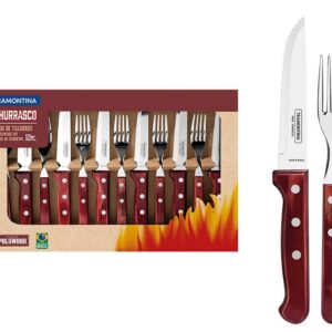 Tramontina Churrasco Set BBQ příborů Tramontina Gaucho - červený