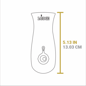 Zelený ochranný silikonový návlek na rukojeť litinové pánve Lodge