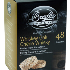 Bradley Smoker Udící briketky Whisky Oak - 48ks