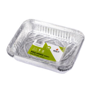 SOLO Obdélníková BBQ miska 1050 ml / 5 ks