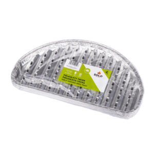 SOLO Půlkulatý grilovací tácek 33 x 19 x 2 cm / 5 ks