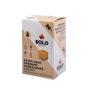 SOLO podpalovač extra silný KOSTKY 20 ks