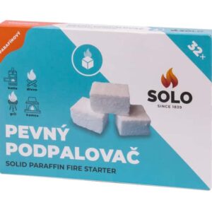 SOLO podpalovač pevný PARAFÍNOVÝ 32 ks