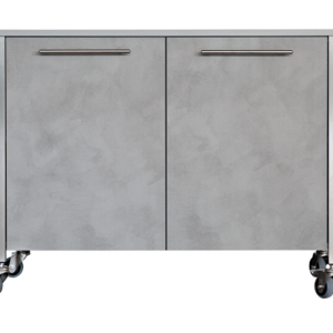 Der ECKAT Modul venkovní kuchyně s dvířky 120 a kolečky