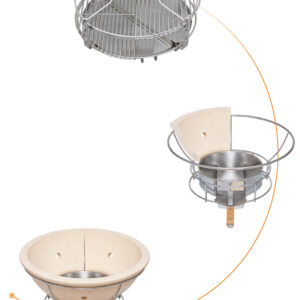 Keramický gril Monolith Classic Pro Serie 2.0 - BLACK