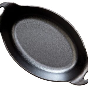 Litinová oválná servírovací miska Lodge 1 l