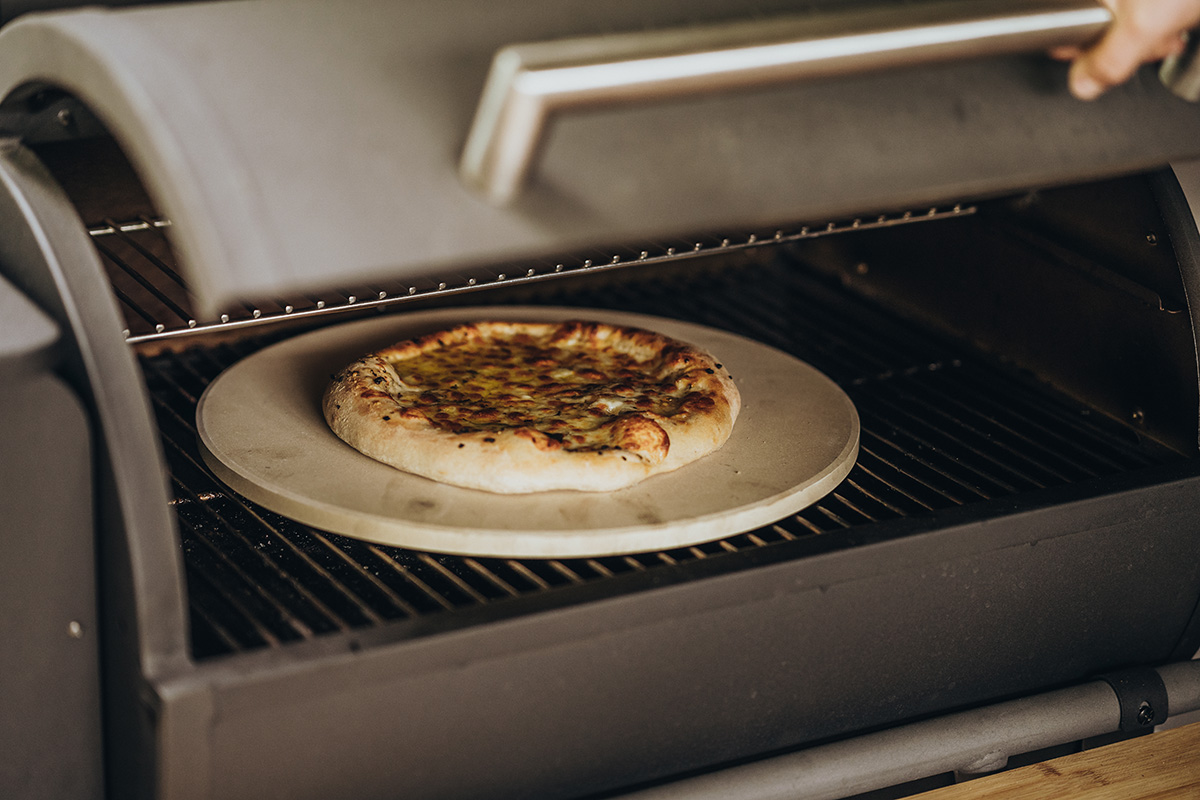 Moesta BBQ Kruhový pizza kámen Moesta 41 cm - Obrázek 2