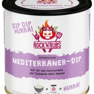 Rock'n'Rubs kořenící směs na dip - STŘEDOZEMNÍ