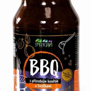 The Pelikans BBQ omáčka se švestkami a přírodním tekutým kouřem