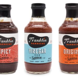 BBQ omáčky Franklin Barbecue 3 ks